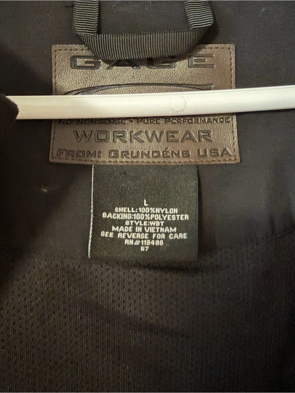 Men’s Black Gage Jacket